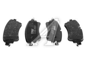 Колодки тормозные AUDI Q7 (15-) задние (4шт.) TRW GDB2132, 8W0698451S