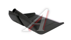 Лопата снеговая 420х420 пласт.б/чер. с накл.ТУЛА 399027
