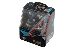 Лампа 24V H4 75/70W P43t +130% (2шт.) Crystal Active МАЯК 74430AC+130, АКГ 24-75-70 (Н4)