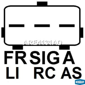 Реле регулятор напряжения FORD C-Max,Focus KRAUF ARE4131AD