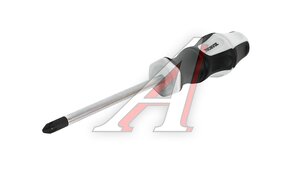 Отвертка крестовая PZ 2.0х100мм магнитная (сталь CrV) THORVIK SDZ2100