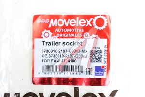 Розетка FAW J7,4180 прицепа MOVELEX 3730010-2197-C00/B-MX, 3730010-2197-C00/B