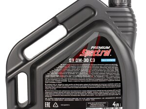 Масло моторное SPECTROL PREMIUM S9 0W30 C3 4л 98827, SPECTROL 0W30