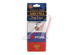 Ароматизатор картонный "Россия" TOP LINE ATL-KRU