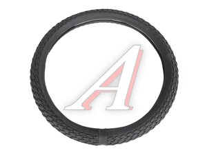 Оплётка руля (M) 37-39см серая эко-кожа SL-700M-GR AVS A78698S