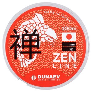 Леска DUNAEV ZEN Line 100m 0.31мм 934796, 100-0.31