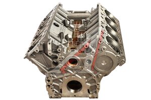 Блок цилиндров КАМАЗ-ЕВРО без заглушек (ОАО КАМАЗ) № 740.21-1002011