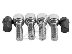 Болт колеса секр T-LOCK Z2 М14х1.5 L35 кл17/19 М14х1.5L35кл17/19
