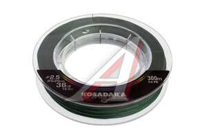 Леска пл.Kosadaka SUPER 300м,green 0,25мм,16,5кг BSLX4-300-DG-025, 830733
