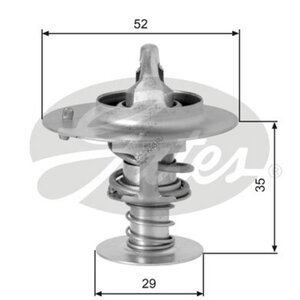 Термостат MITSUBISHI Lancer (84-88) HONDA Civic (87-95) GATES TH03382G1