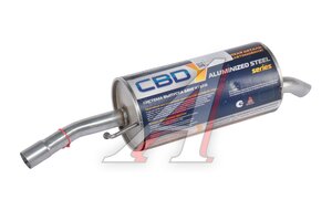 Глушитель FORD Fiesta (01-08),Fusion (02-05) MAZDA (03-07) CBD CBD130.092, 1140460/ C20140100/154-923/154-171