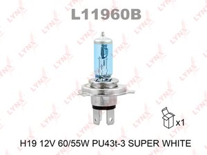 Лампа галогенная H19 12V 60/55W LYNX L11960B