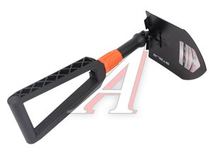 Лопата походная 150х205х253-590мм складная в чехле STELS 61462