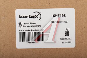 Мотор отопителя EXEED TXL (21-) KORTEX KHF198, 301000240AA