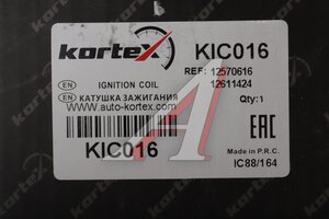 Катушка зажигания CADILLAC Escalade (06-14) (ACDelco Professional) KORTEX KIC016