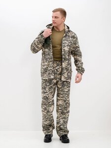 Костюм мужской летний Антимоскитный цифра, Твил (60-62/182-188) КРОДИС МЛО0407