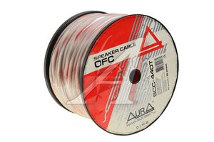 Кабель акустический 12Ga (2х4мм) 50м бухта AURA SCC-440T бухта 50м