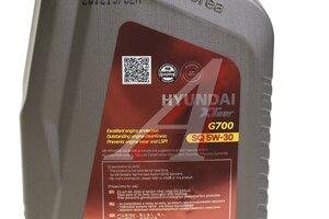 Масло моторное XTEER G700 SP 10W30 синт.1л 1011008, XTEER 10W30