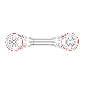 Сайлентблок SUBARU Forester (08-) (2.0/2.5) тяги задней CTR GV0422, CVSU-3