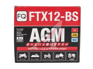 Аккумулятор FQ MOTO AGM 10А/ч 6СТ10 FTX12-BS