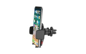 Держатель телефона на дефлектор ARROYS Vent Max Auto black, 79134