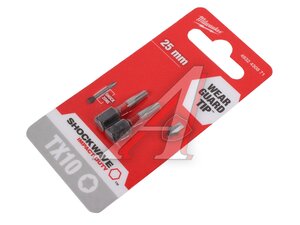 Насадка SHOCKWAVE TX10 25мм (2шт) MILWAUKEE 4932430871