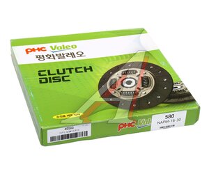 Диск сцепления SSANGYONG Actyon (10-) (D20) (250мм) VALEO PHC 40605, SY-27/40605, 3010034000