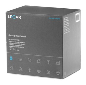 Фильтр масляный ГАЗ-3110,3302 (дв.ЗМЗ-406) LECAR LECAR011030201, 406.1012005-01