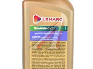 Масло трансмиссионное LEMARC для АКПП GEAPARD CVT 1л 11930301, LEMARC CVT