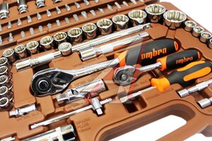 Набор инструментов 94 предмета слесарно-монтажный OMBRA OMT94S12