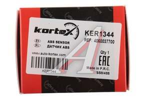 Датчик АБС GEELY Emgrand колеса переднего левого/правого KORTEX KER1344, 4060037700