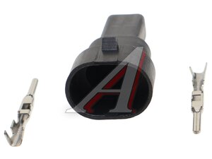 Разъем 2-х контактный датчика температуры охлаждающей жидкости CARGEN AX8432S