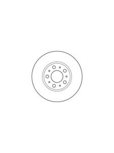 Диск тормозной 09.5004.10 HYUNDAI ACCENT 1шт BREMBO 09.5004.10