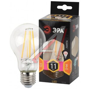 Лампа светодиодная E27 F-LED F-LED A60-11W-827-E27 ЭРА Б0035025