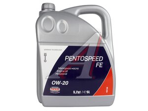 Масло моторное PENTOLUB Pentospeed 0W20 FE 5л 36538, PENTOLUB 0W20
