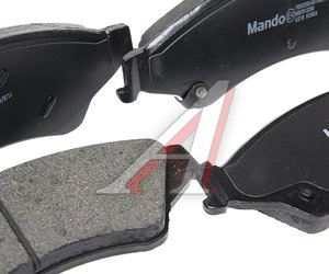 Колодки тормозные FORD Ranger (11-) передние (4шт.) MANDO MBF015280, GDB2005, 1723538/AB312L361AB