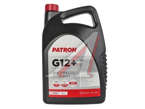 Антифриз PATRON PCF2005 G12+ 5л красный готовый PCF2005
