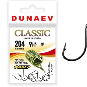 Крючок Dunaev Classic 204 # 6 (упак. 8 шт) DQF021