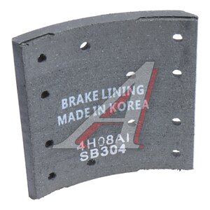 Накладка тормозной колодки HYUNDAI HD120,AeroTown R19,5 передней/задней (F2/R2) SANGSIN SL222, 58142-6A003