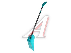 Лопата снеговая поликарбонат 340х385х1340мм ал/чер PALISAD 61691