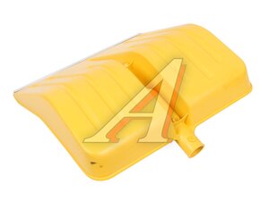 Лопата снеговая пластик желтая 420х425мм б/черен СИБРТЕХ 61616