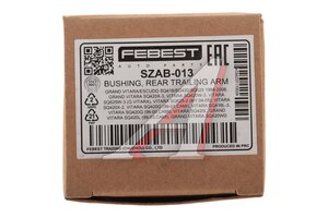 Сайлентблок SUZUKI Grand Vitara (-06) рычага заднего верхнего FEBEST SZAB013, C9358