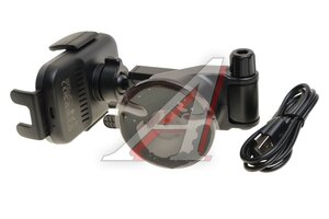 Держатель телефона с беспроводной зарядкой BOROFONE BH222 black, 00854