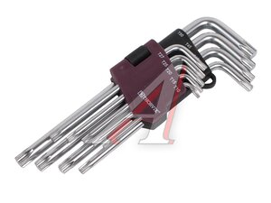 Набор ключей TORX T10-Т50 Г-образных 9 предметов THORVIK TK9S