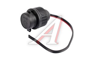 Гнездо прикуривателя монтажное металл с гайкой 12V