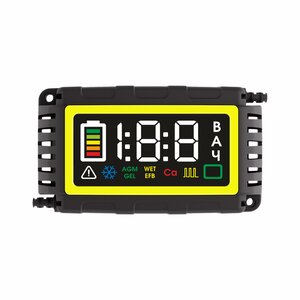Устройство зарядное 12V 6А 220V (автомат) с ЖК дисплеем Вымпел 13 ОРИОН W-13