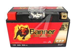 Аккумулятор BANNER Bike Bull 6А/ч 6СТ6 GT7B-4 (YT7B) 50601