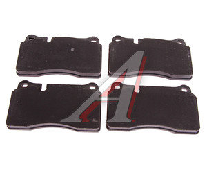 Колодки тормозные VW Touareg (06-10/10-) (т.с. Brembo R17) передние (4шт.) TRW GDB1670, 7L6698151E