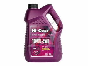Масло моторное HG 10W50 SL/CF 4л HGL1514, HI-GEAR 10W50