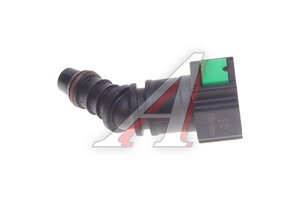 Фитинг угловой топливный D7.89 под трубку d=10х1.0мм быстросъемный "мама" пластик STARTEC INF.41.789D10L45